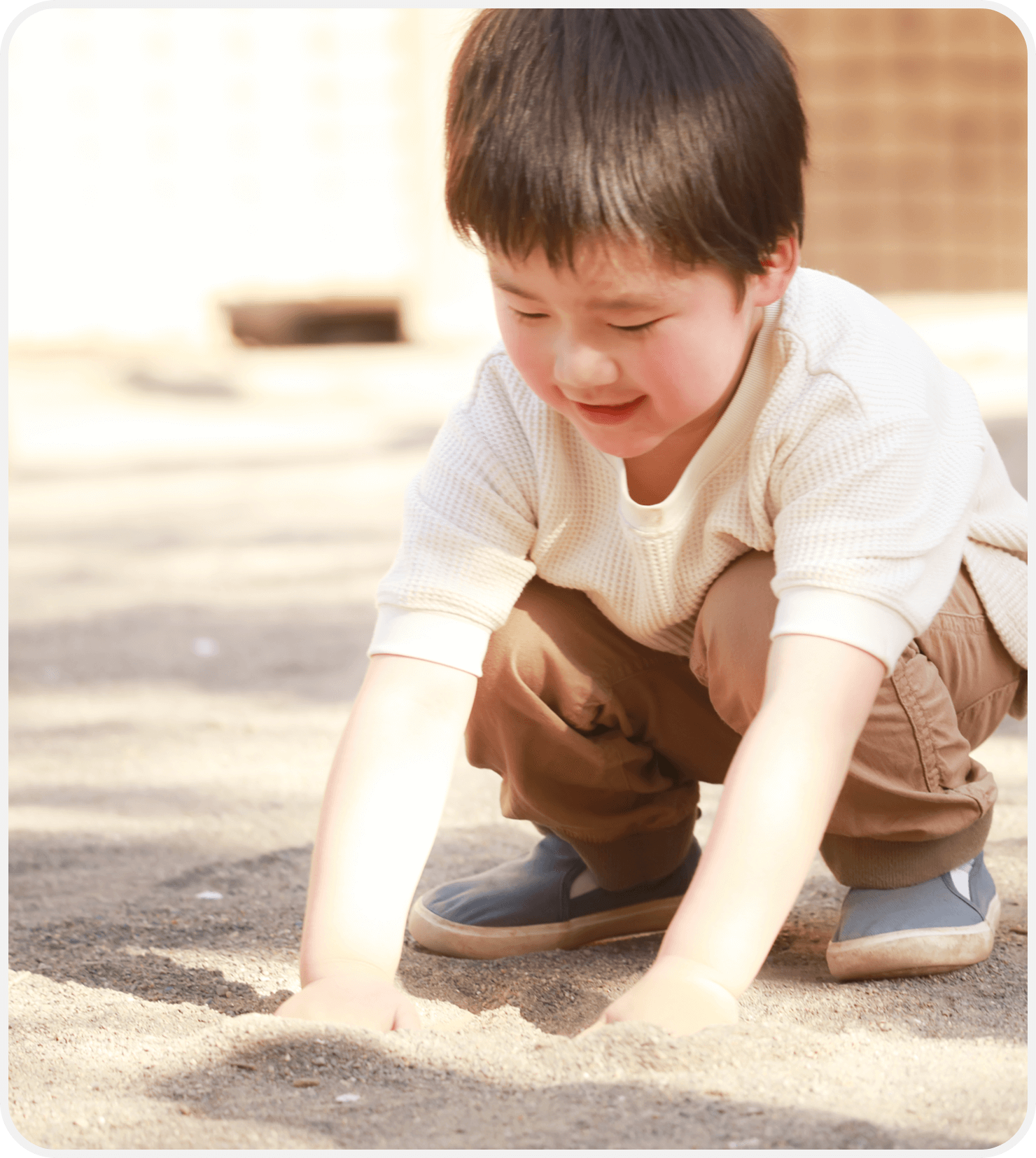 遊び盛りの子どもたちも安心な防水&防塵イメージ