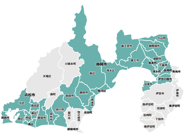 静岡県でnuro 光が利用できる市区町村まとめ Nuro 光