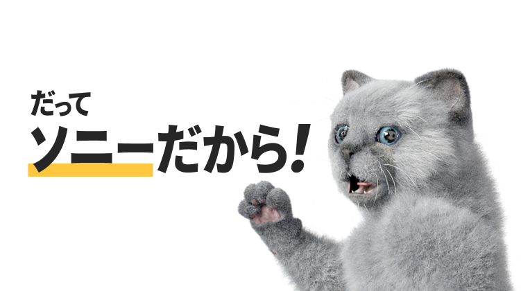 だってソニーだから！