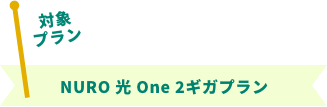 NURO 光 One 2ギガ プラン