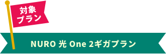 NURO 光 One 2ギガ プラン