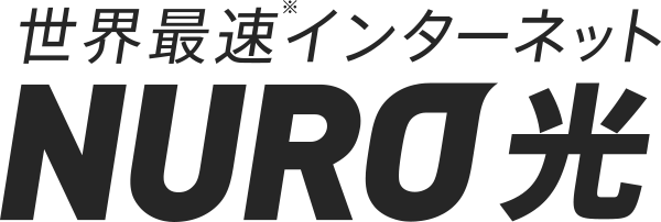 世界最速インターネット NURO