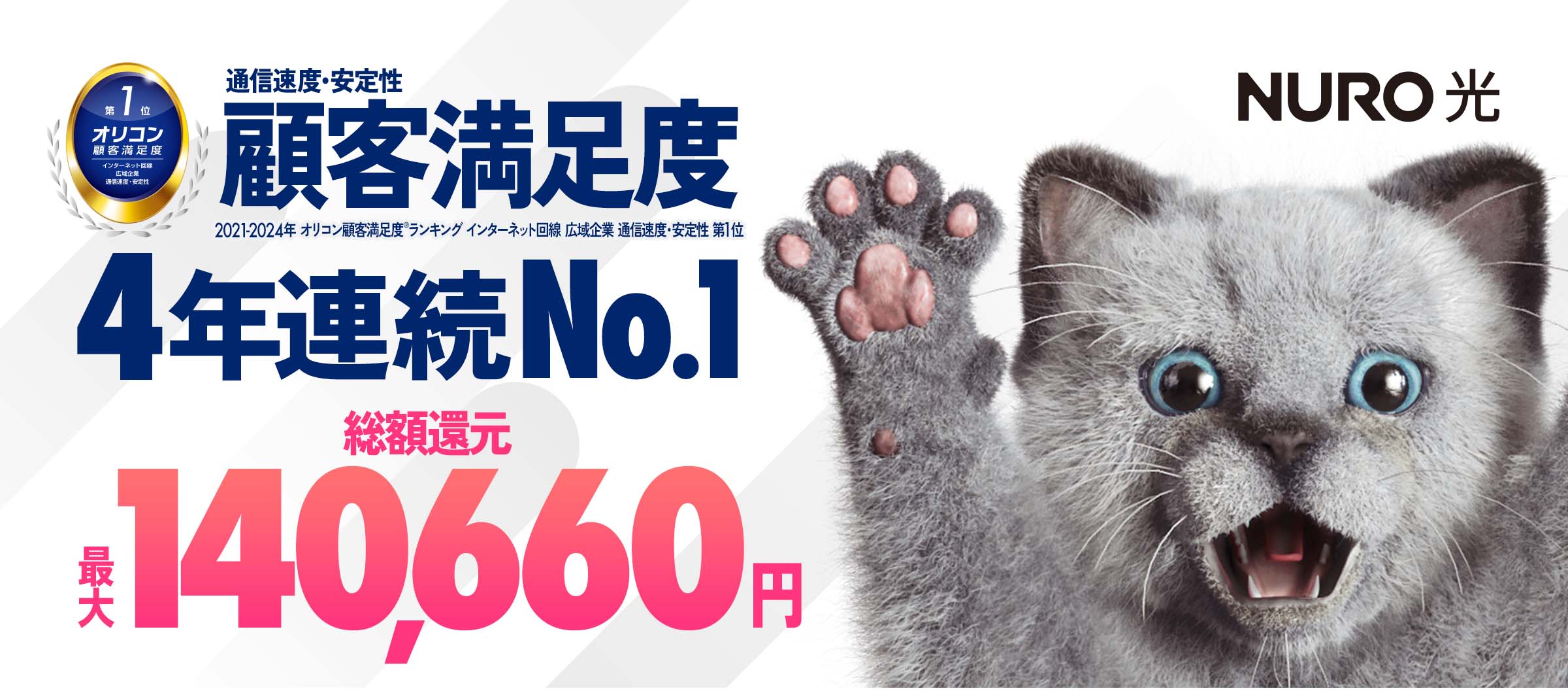 インターネットはNURO光